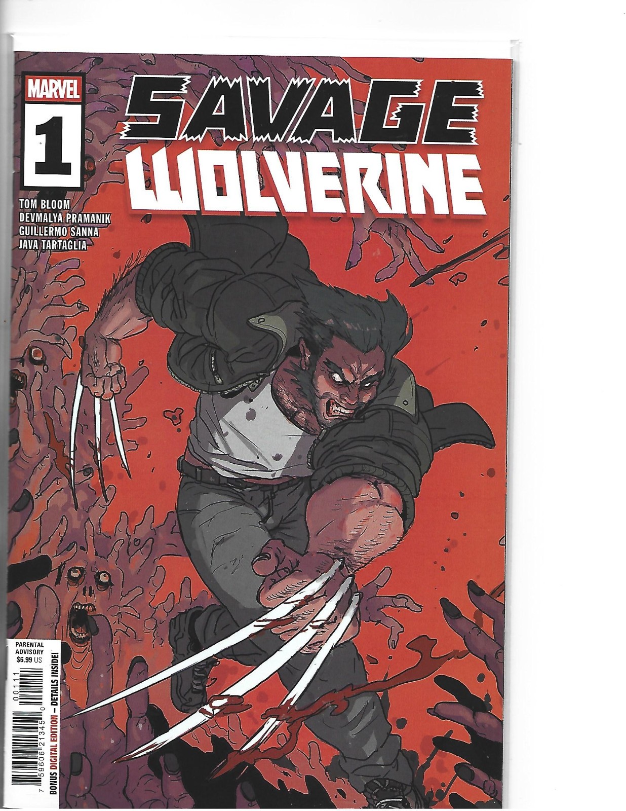 SAVAGE WOLVERINE # 1 * MARVEL COMICS * NEAR MINT * $6.99 RETAIL