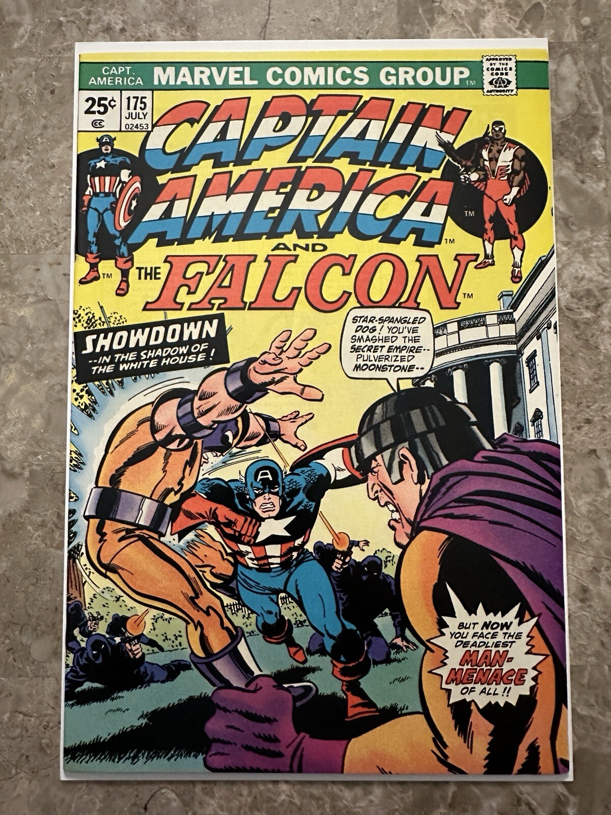 Captain America #175 NM- (Marvel Comics 1974) – X-Men Appearance