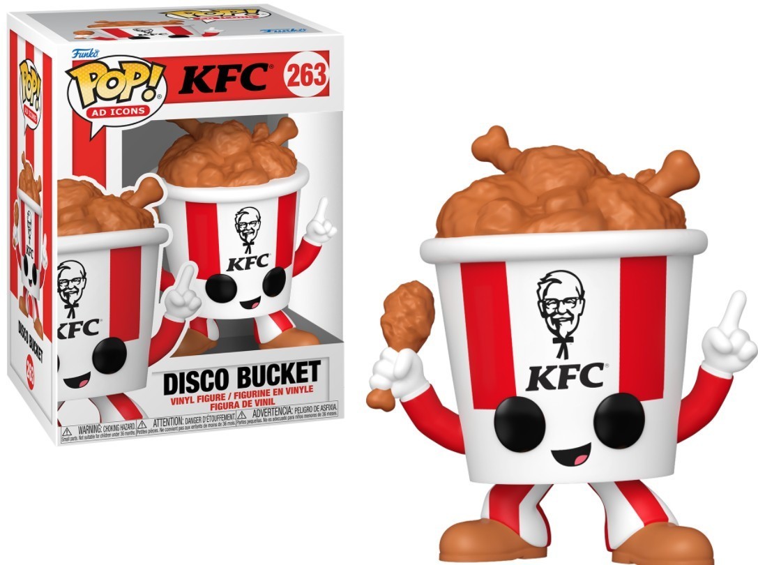 Funko Pop! Ad Icons: KFC – Disco Bucket – Vinyl Figure #263 #90690