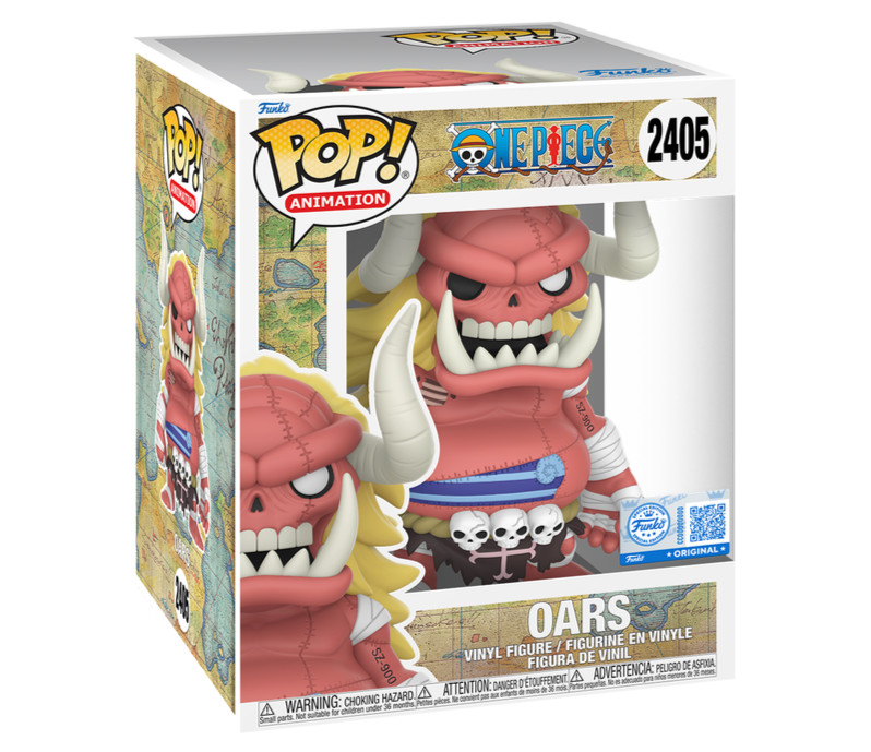 Funko Pop! Oars One Piece Super 6″ Exclusive Vinyl #2405 + Protector PRESALE