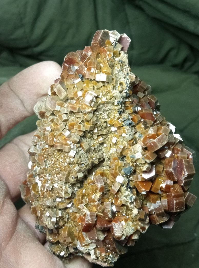 3 inch 13 oz VANADINITE Crystal cluster MIBLADEN MOROCCO