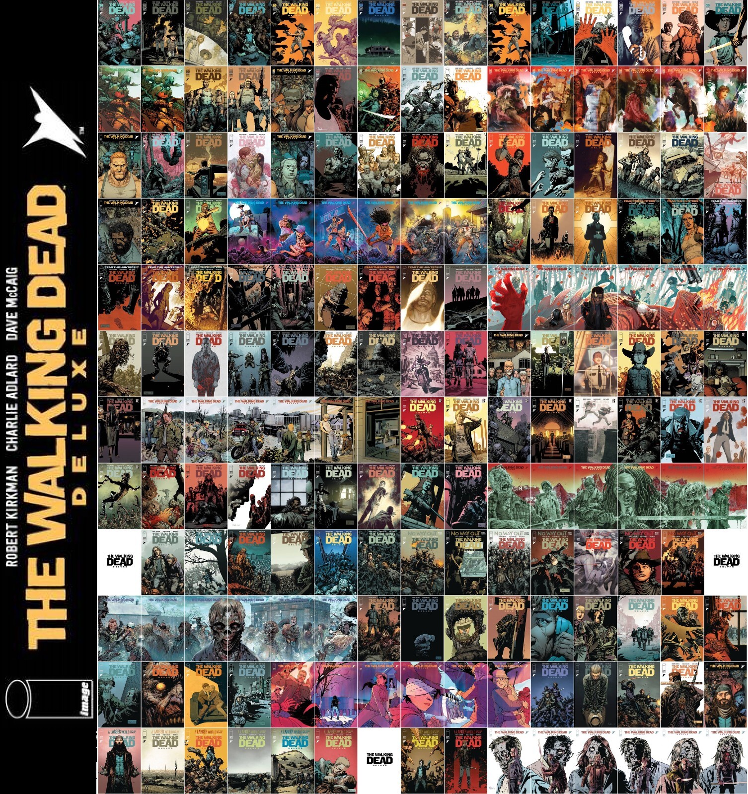 THE WALKING DEAD DELUXE – Select issues from #49 to 96 – In Color – DLX – Image