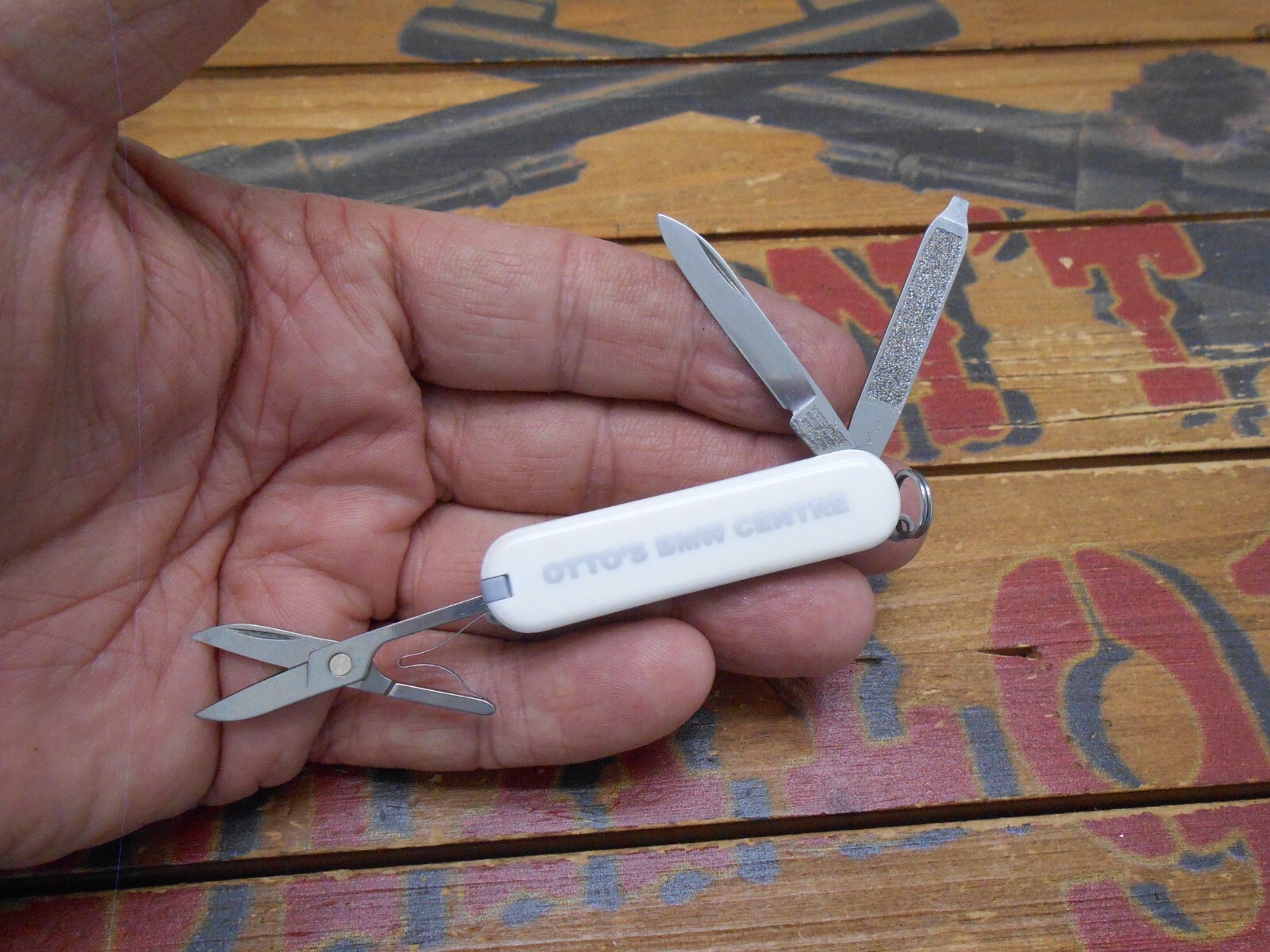 Victorinox Classic SD White Swiss Army Knife 58mm Otto’s BMW Centre