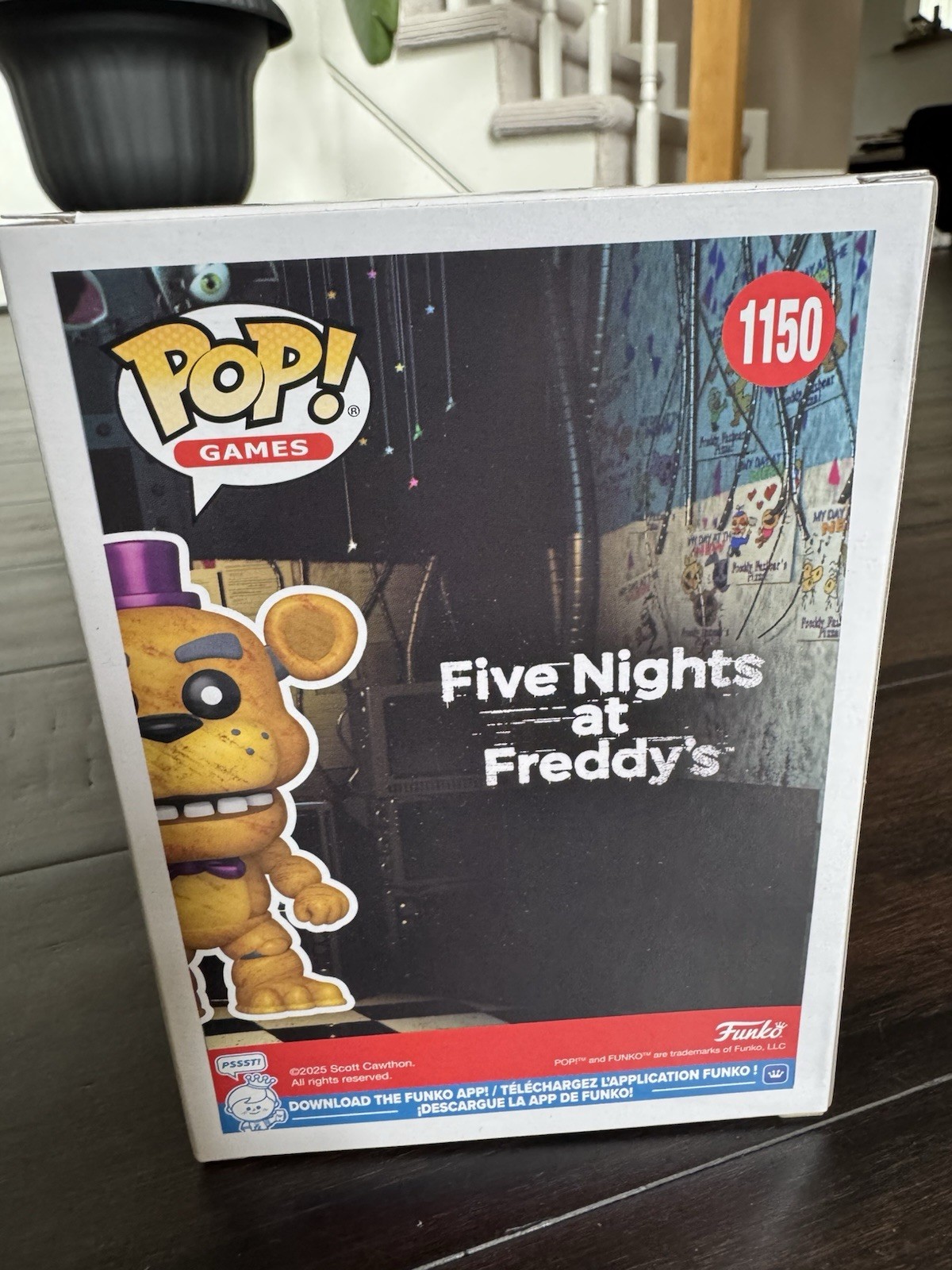 Funko Pop! Five Nights at Freddy’s Fredbear #1150 EE Exclusive LE /9500 IN HAND