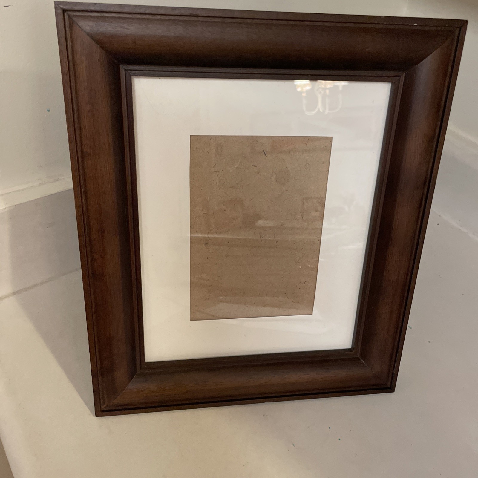 VICTORIAN DEEP WALNUT PICTURE FRAME INNER LINER 11.25 x 13.25” (8×10”)4.75x 7”