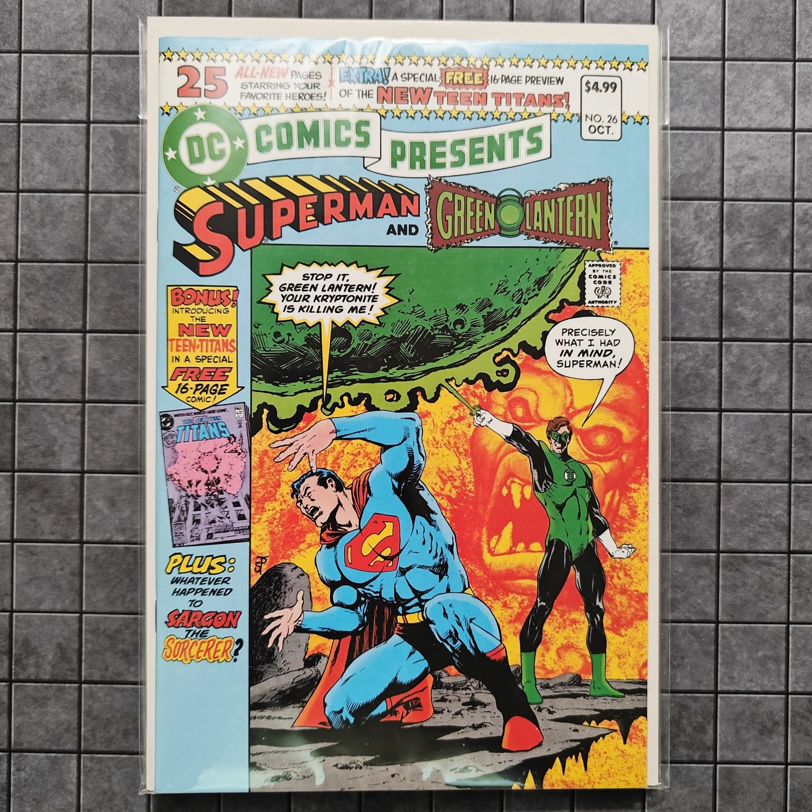 DC Comics Presents Superman & Green Lantern #26 – (2025 Facsimile Variant) – NM