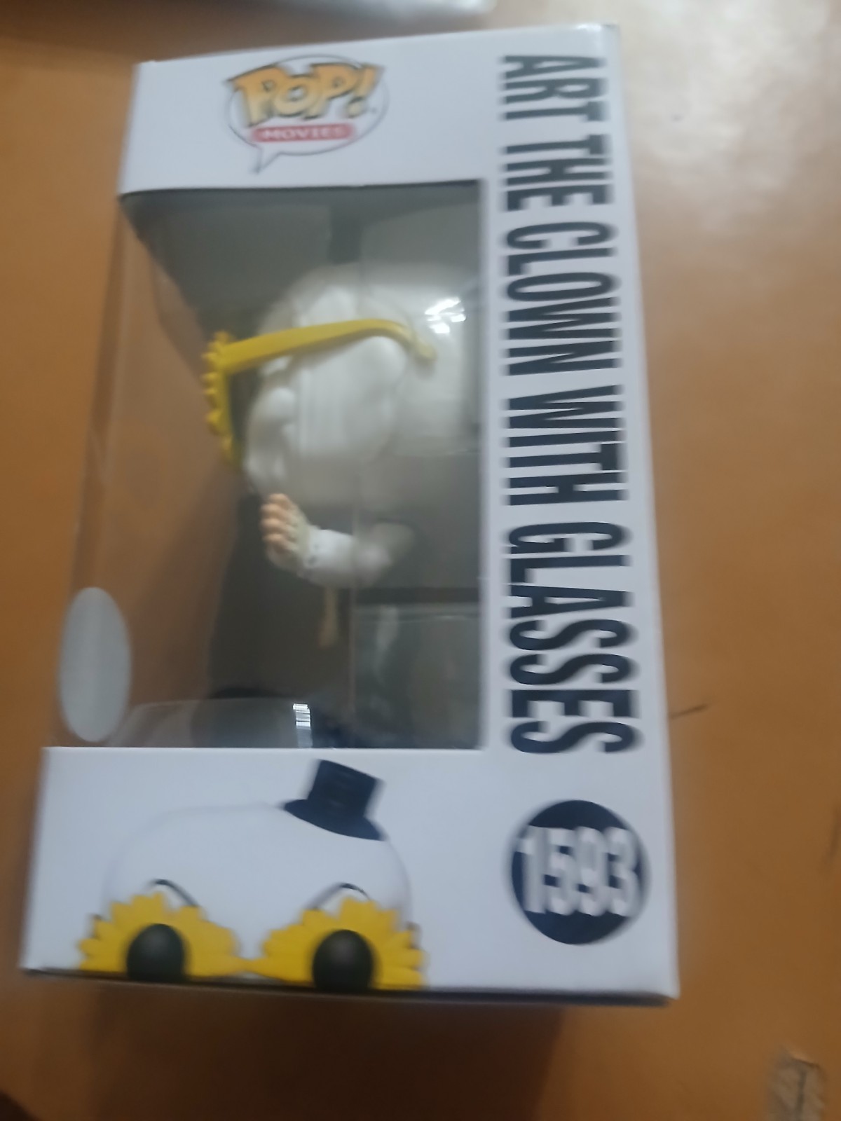 Funko Pop! Vinyl: Terrifier – Art the Clown with Glasses Common Damage See Pics