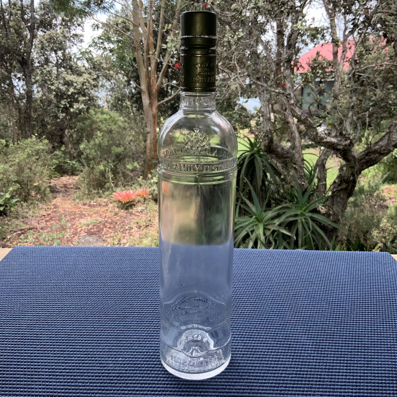 Ketel One Botanical Gin 750 mL Bottle Delabeled Empty 010