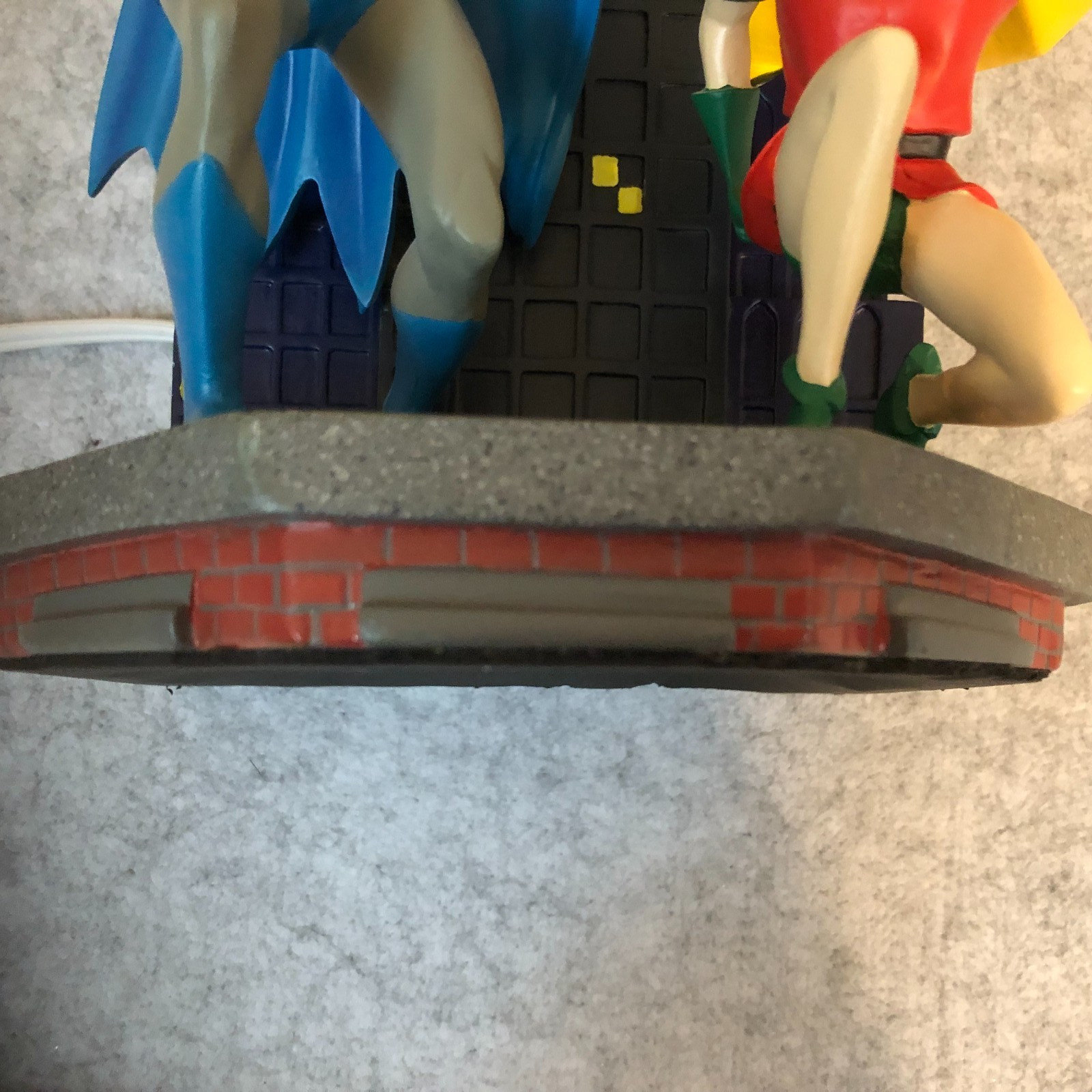 Vtg. 1999 Batman & Robin 16″ Lamp Warner Bros Studio Store Exclusive DC Comics