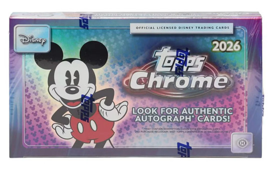 2026 Topps Chrome Disney Base Singles COMPLETE YOUR SET #1-200 – YOU PICK