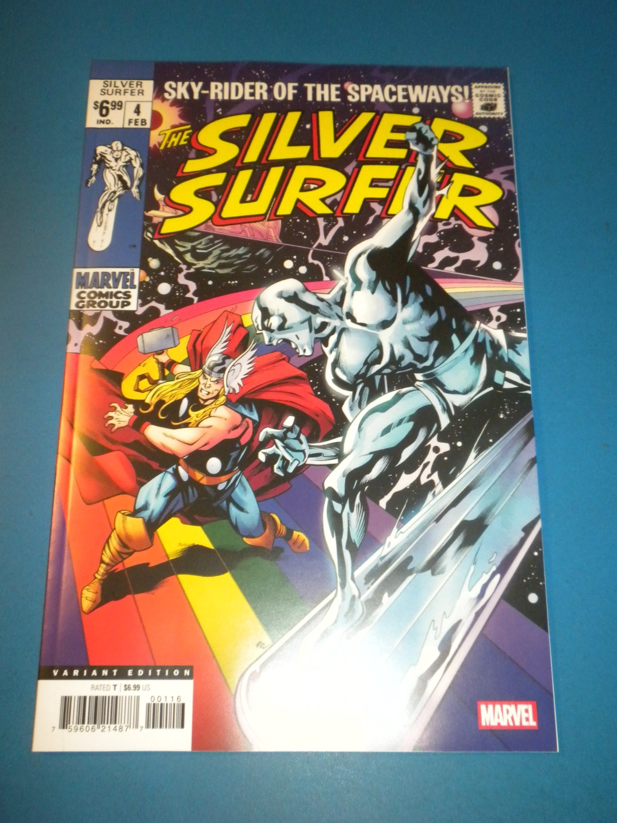 Silver Surfer #4 Facsimile reprint 1:25 Campana Variant NM Gem Wow