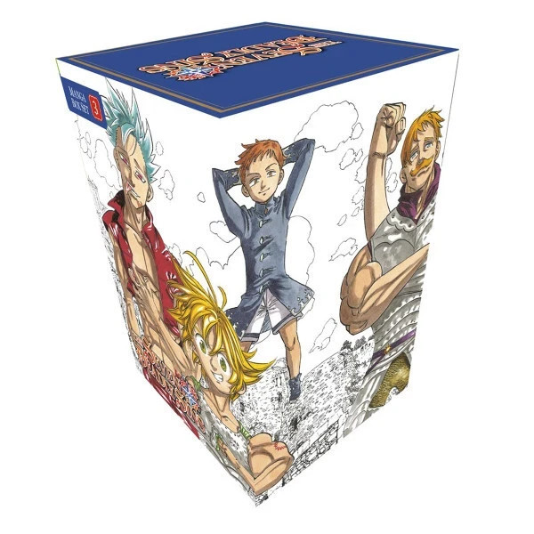Seven Deadly Sins box set #3 Vol 15-21 slipcase poster Kodansha Comics manga