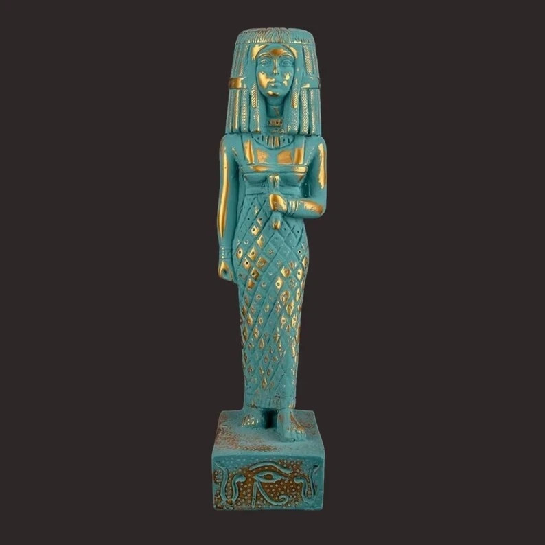 Authentic Ancient Egyptian Artifact Rare Pharaonic Statue of Queen Cleopatra BC