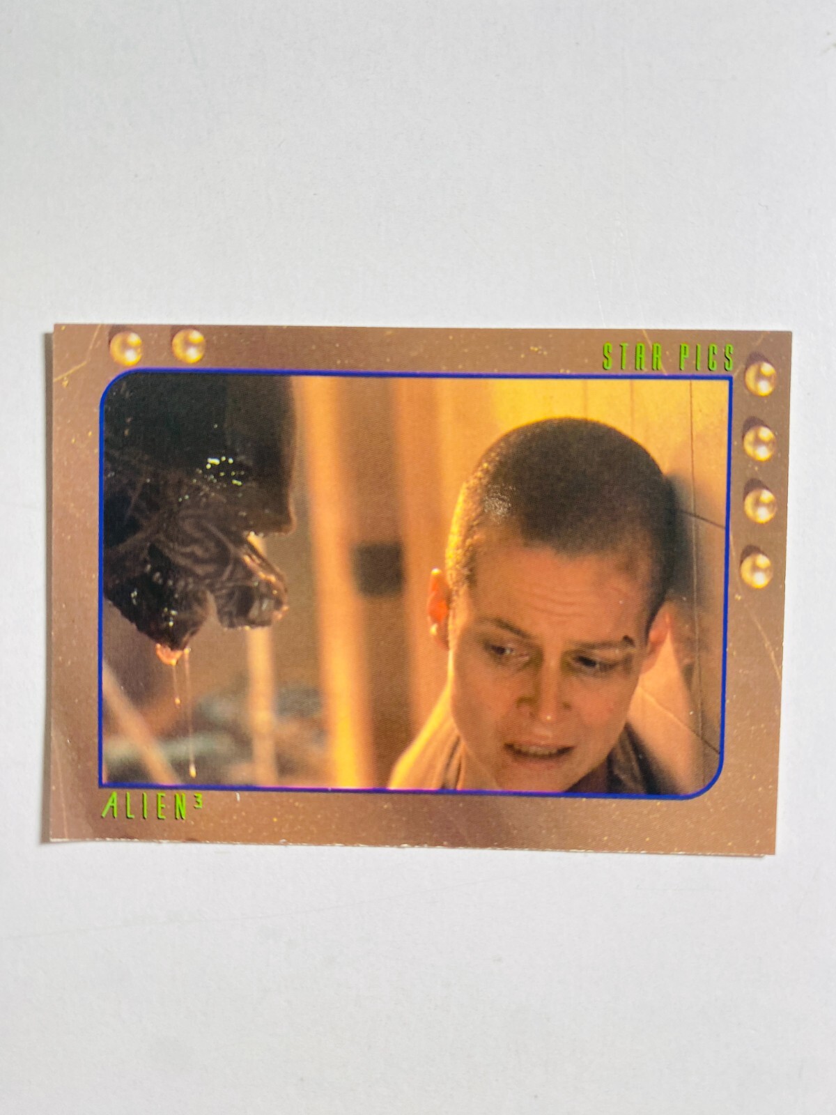 1992 STAR PICS; ALIEN 3 #18 DATALOG; 0:1000HRS, DAY 2 NM-MT CARD