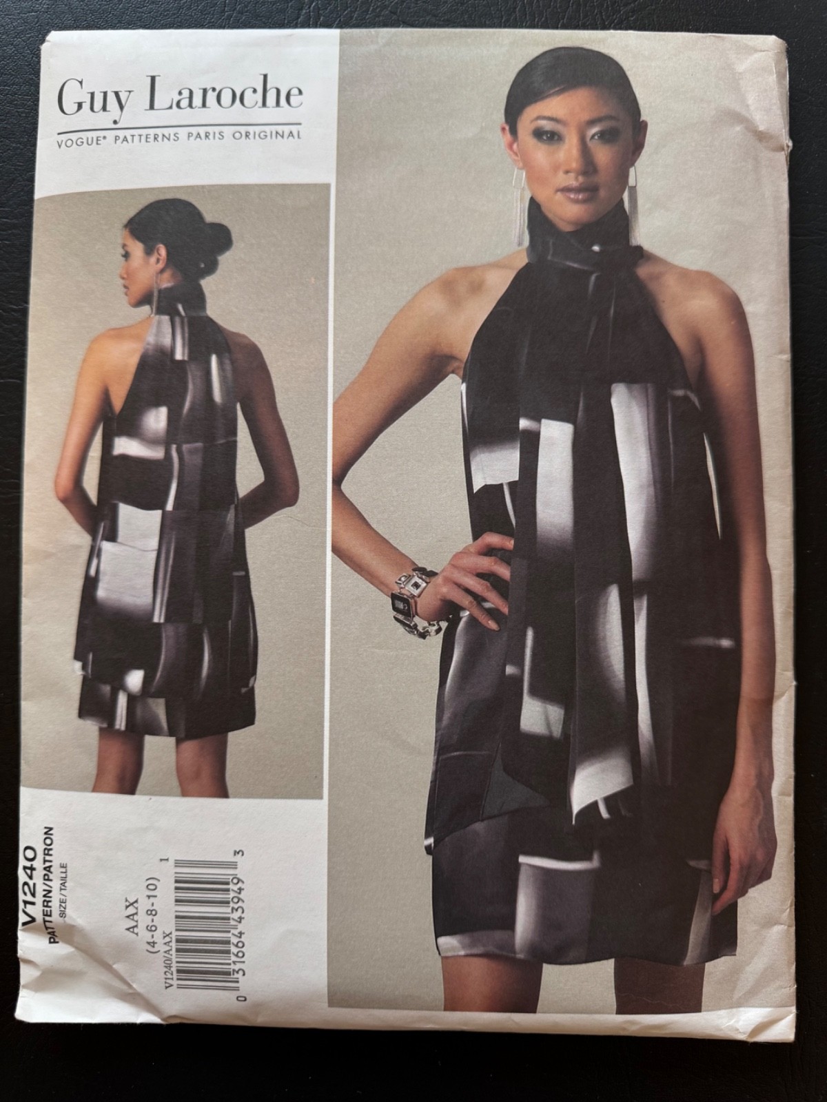Vogue pattern 1240 Guy Laroche 4-10(bm)