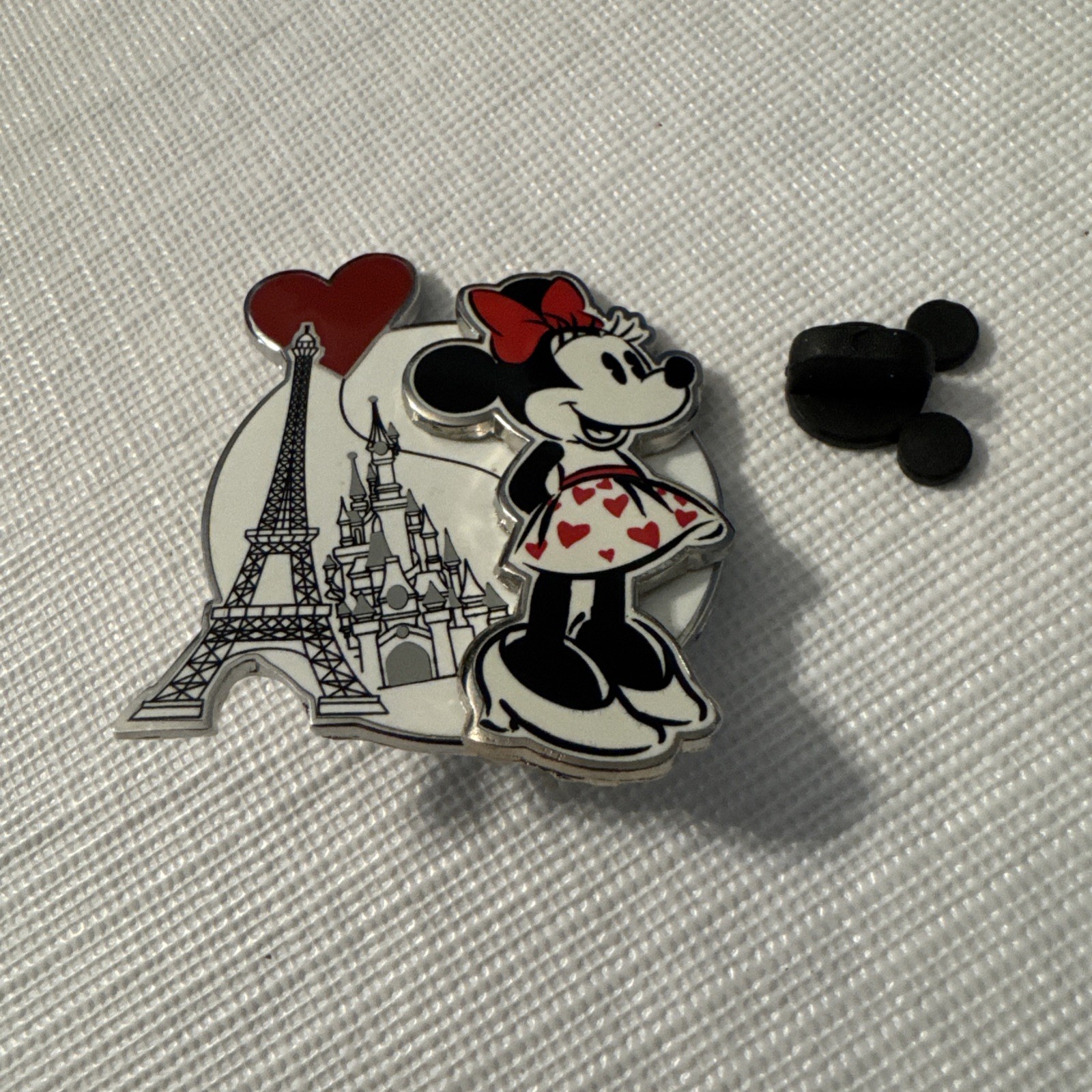 DISNEYLAND PARIS 43511 MINNIE EIFFEL TOWER & CASTLE PIN