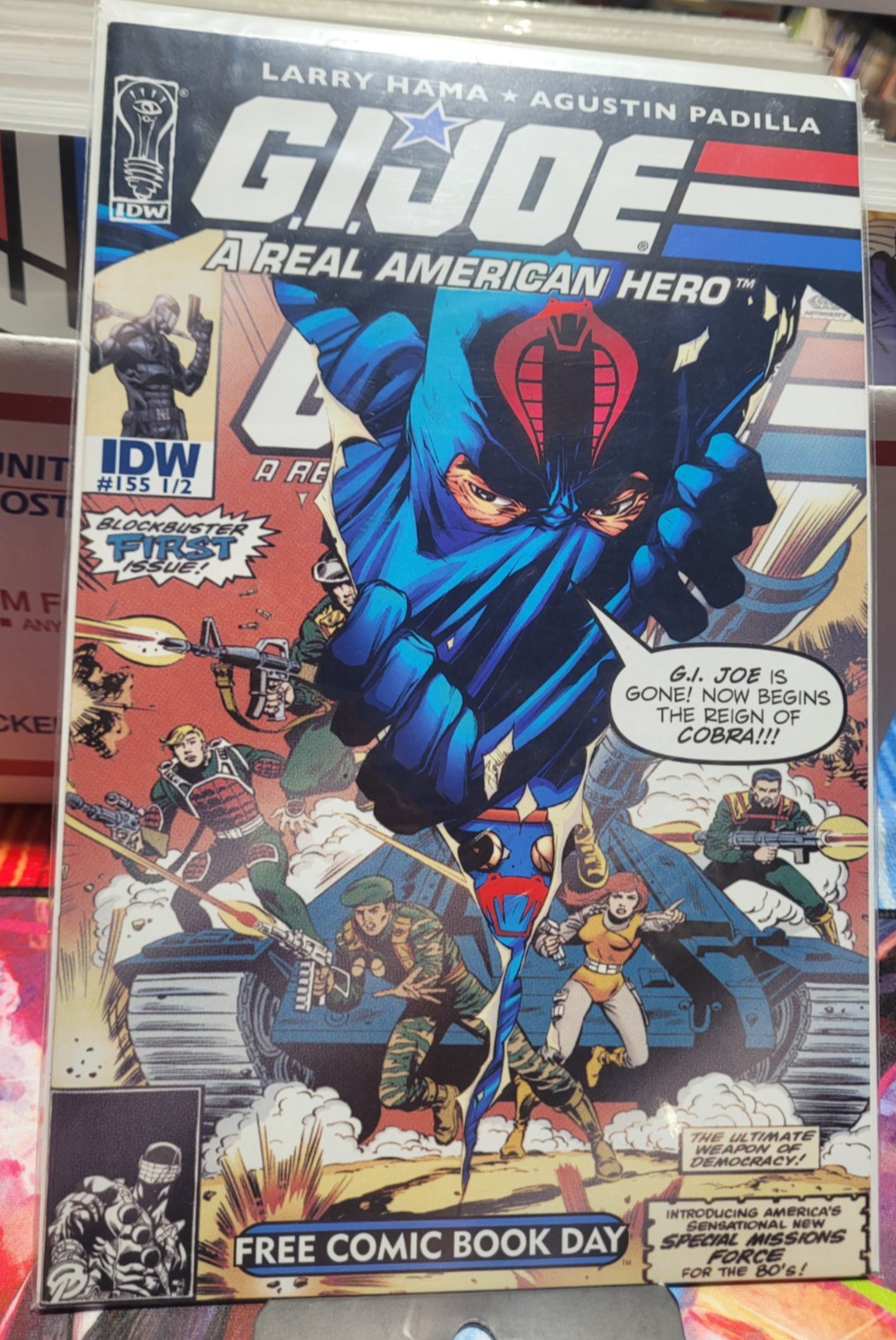 GI Joe A Real American Hero (IDW; 155 1/2 – 242) NM Choose your issues!