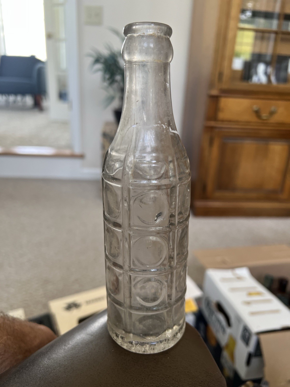 Vintage Art Deco Orange Crush Bottling Company soda bottle Elizabethtown Pa