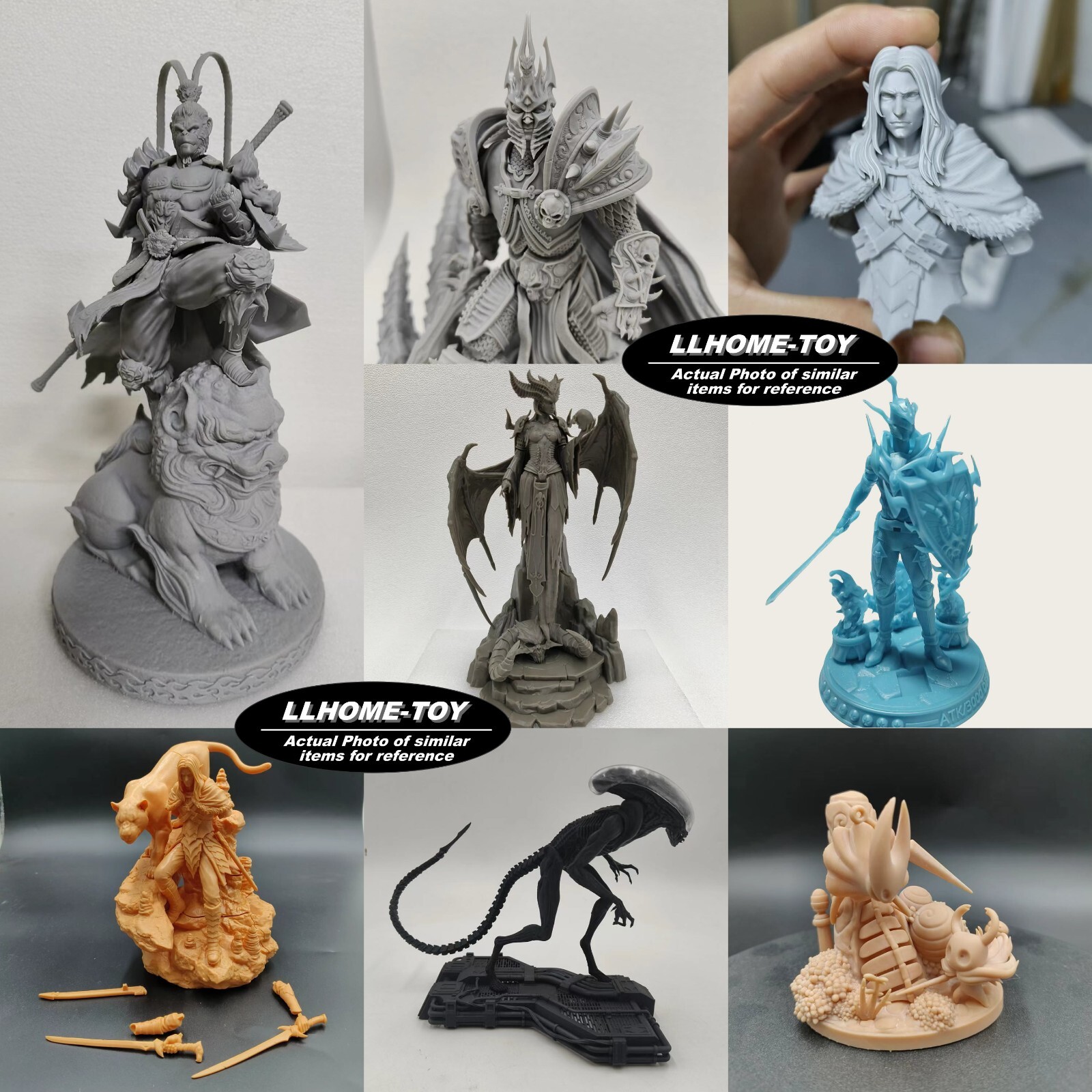 30CM tall Princess Leia Resin 3D Print Model Unpainted Unassembled GK Figure A