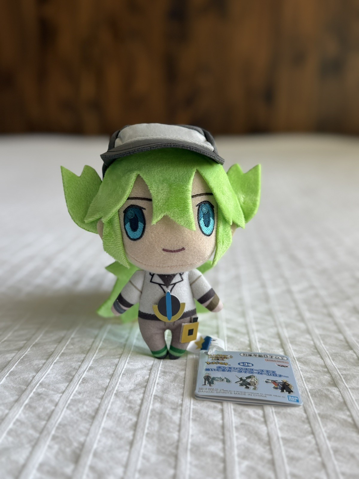 Pokemon Masters EX Trainer N Plush Toy Mascot 14cm BANPRESTO 2025
