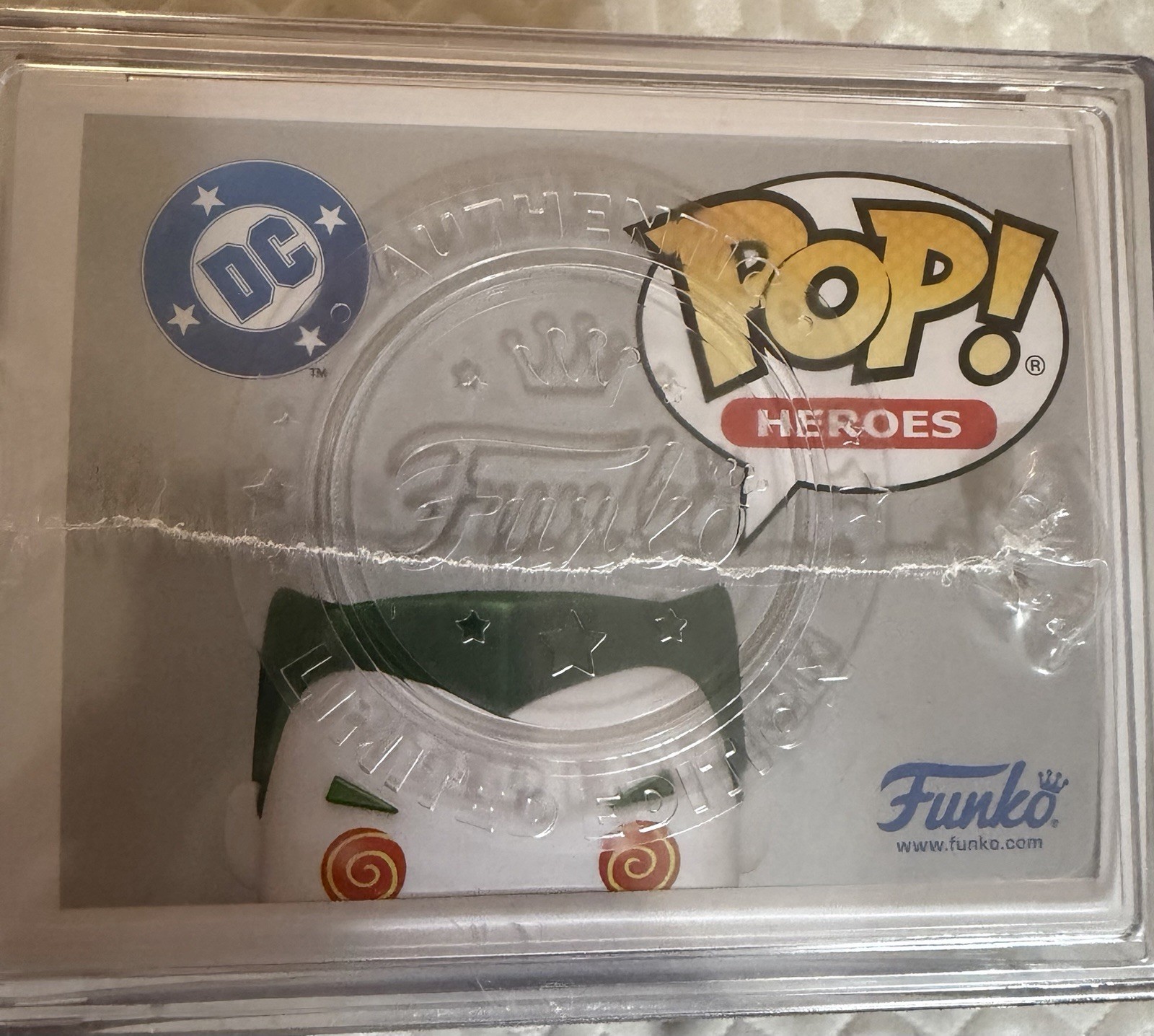 Funko Pop! Heroes DC The Joker #06 Vinyl Figure 2025 Fall Convention LE 1000