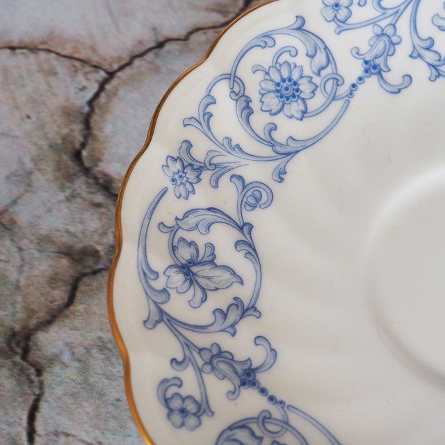 Noritake Cup Saucer Set 6pc Cake Plate 5pc Japan 9.5cm (3.7in) Ceramic Vintage