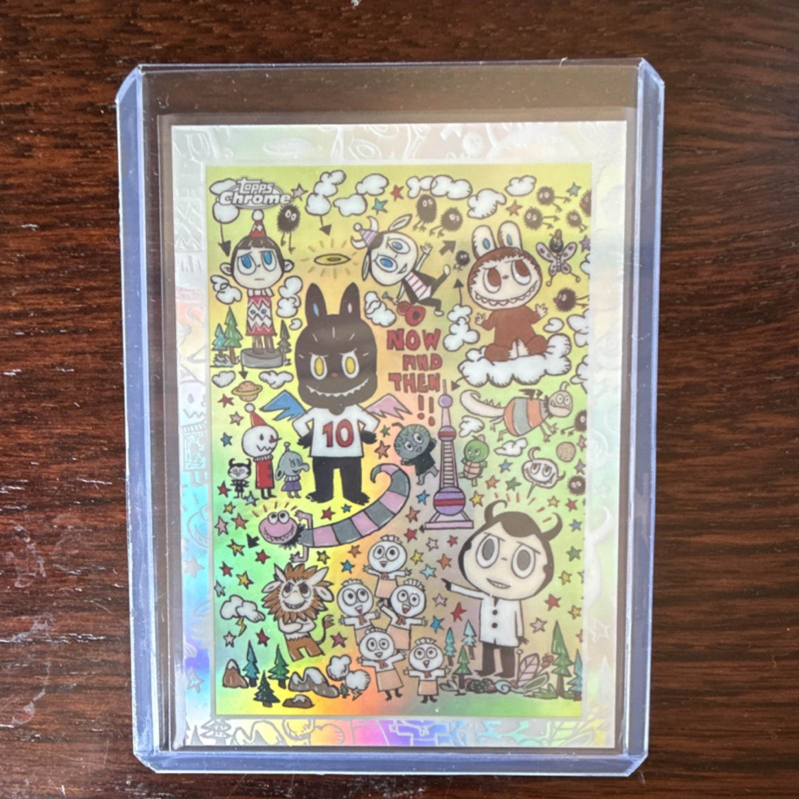 Topps The Monsters 10th Anniversary Refractor Card #2 TM01 by Kasing Lung