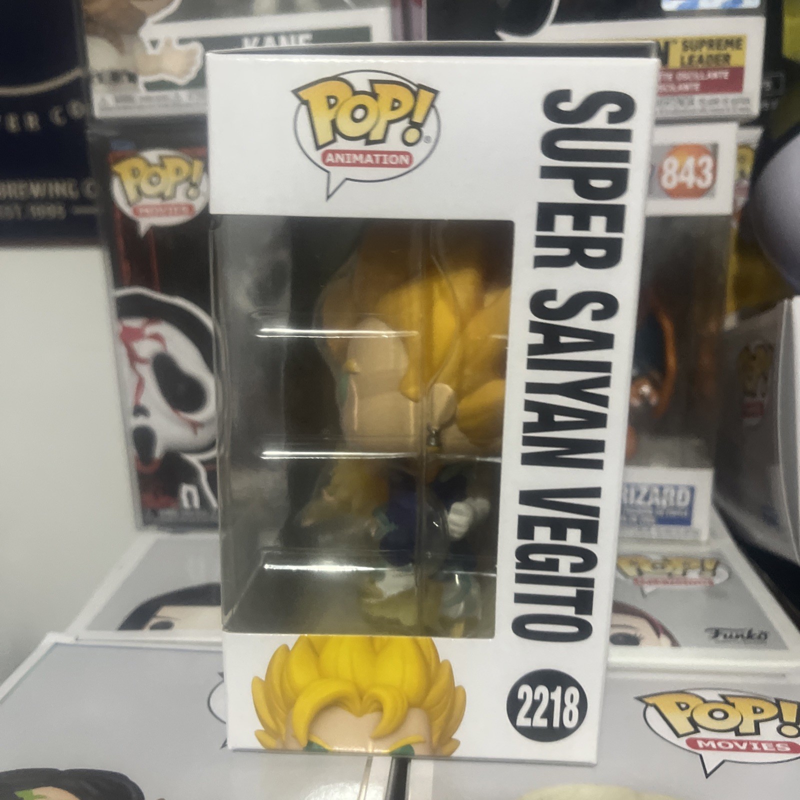 Funko POP #2218 Dragon Ball Z Super Saiyan Vegito (Glow Chase)