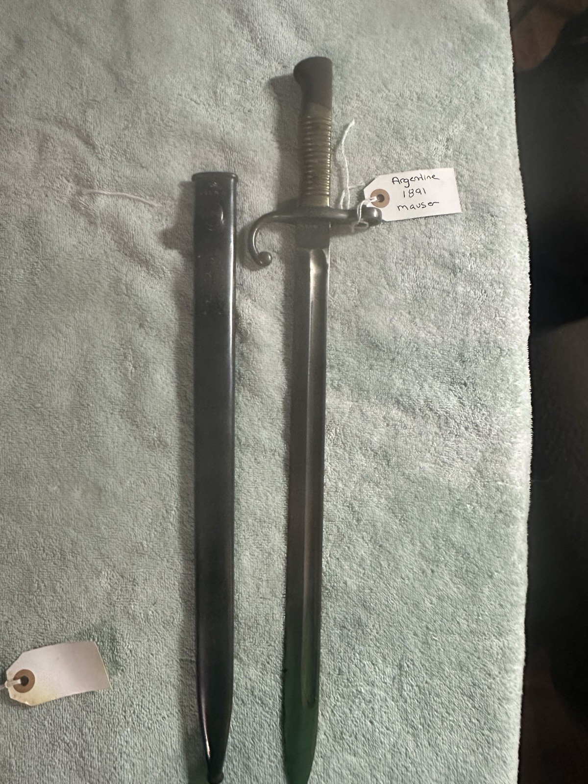 Modelo Argentino 1891 Mauser Bayonet Weyersberg Kirschbaum Solingen German