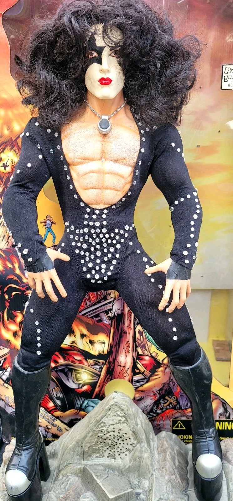 KISS “DESTROYER” Paul Stanley Starchild Art Asylum LE 24″ Tall Action Figure