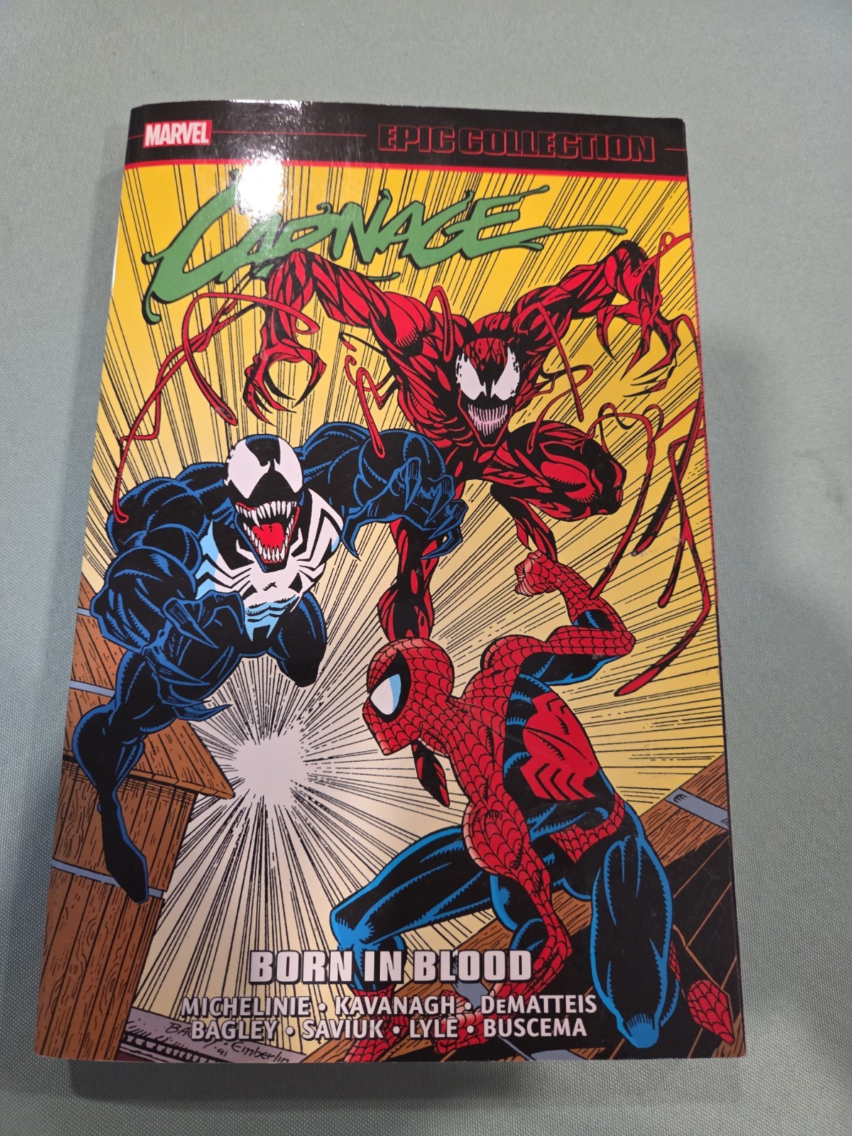 Carnage Epic Collection Volume 1. Born in Blood Marvel TPB Amazing Spider-Man