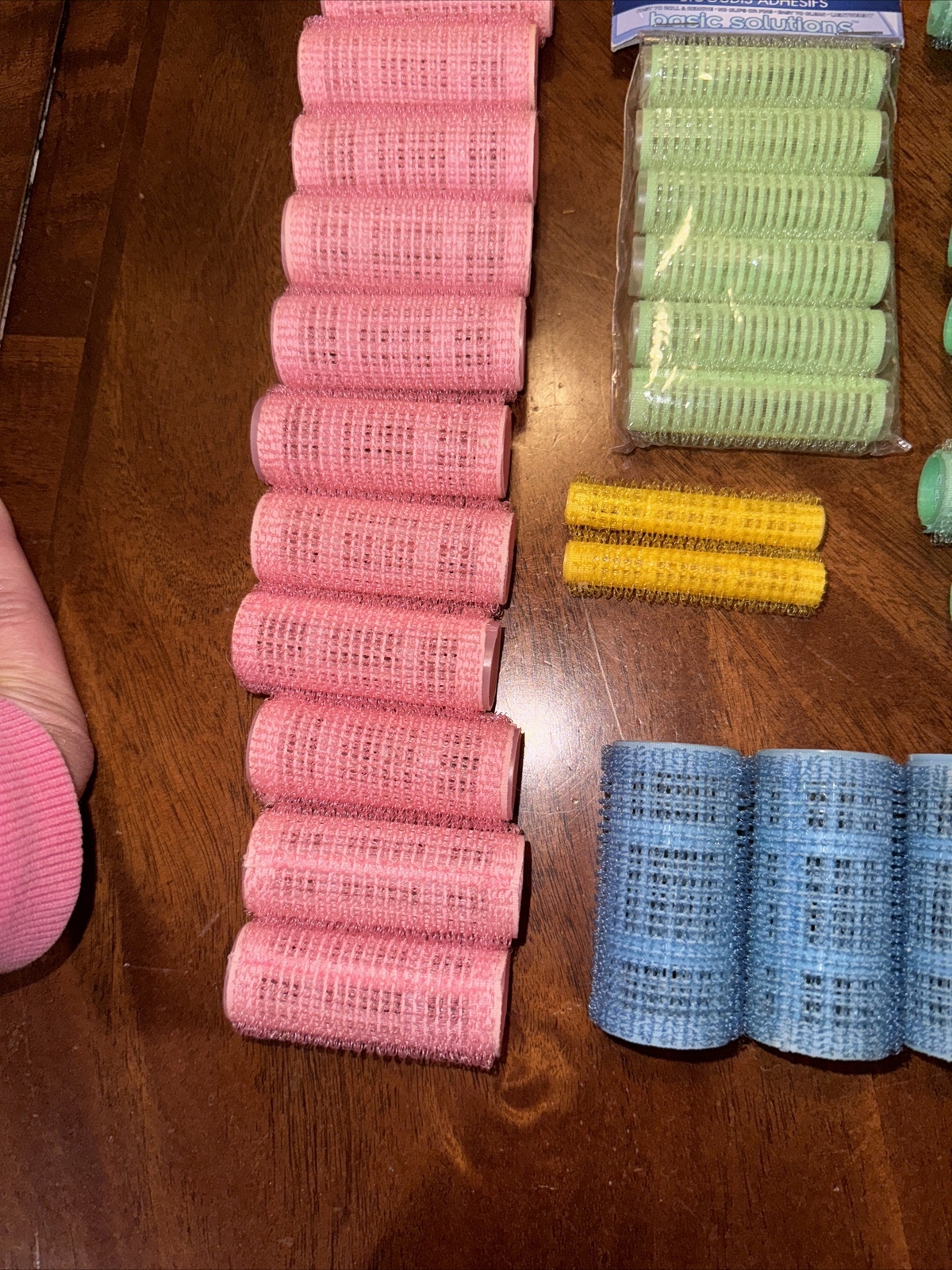 31 New Vintage Brush Rollers Various Sizes Grab Curlers Wavy Small Medium Large