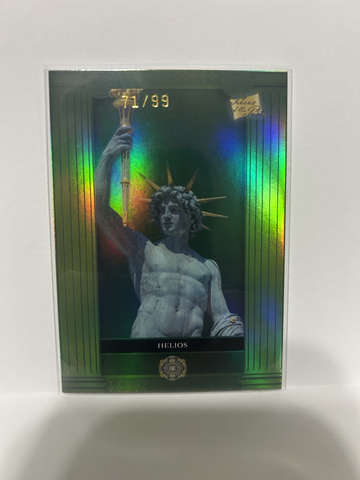 HELIOS PIECES OF THE PAST 71/99 ANCIENT WORLD CARD # 100