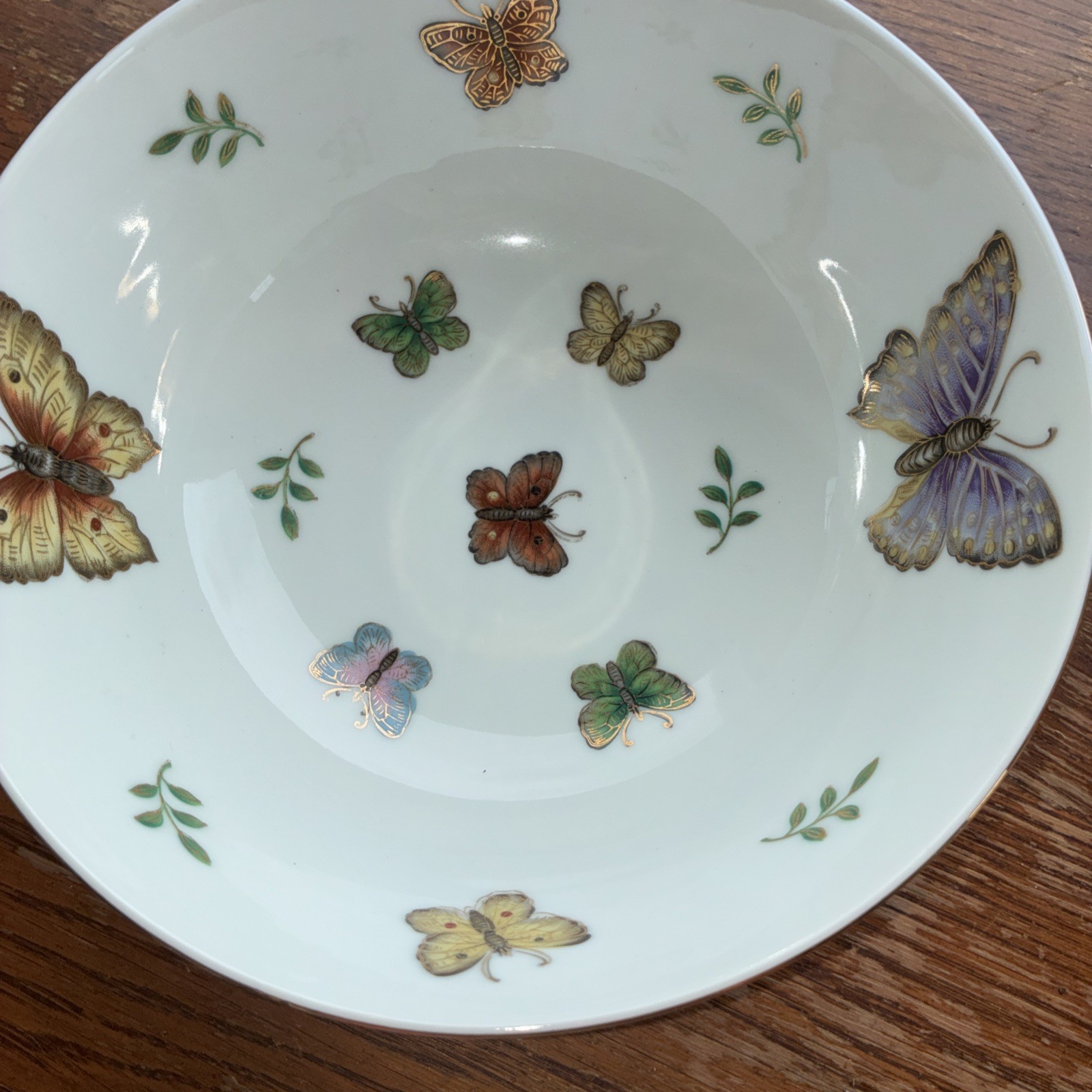 ANDREA BY SADEK BUTTERFLY BOWL #8582