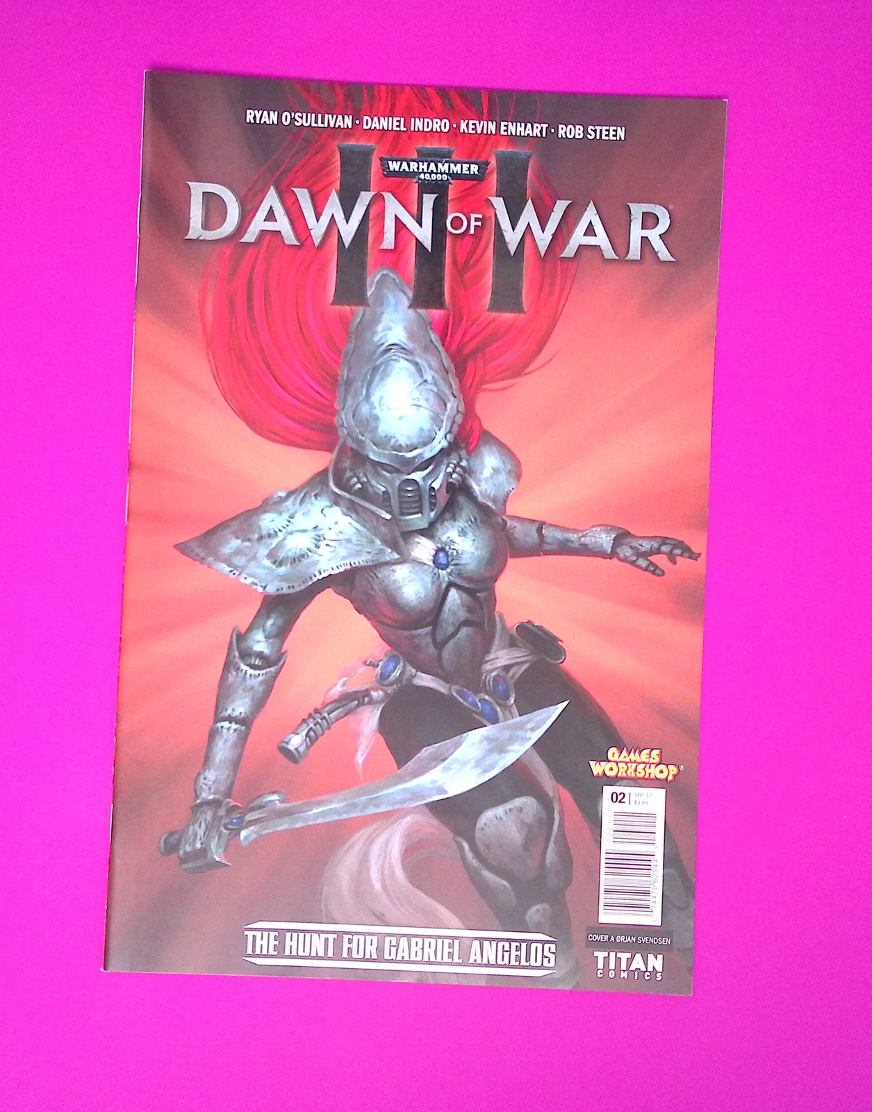 Warhammer 40,000 Dawn of War 3 #2 2017 Titan Comics 8.0+ Comic Book SD46-188