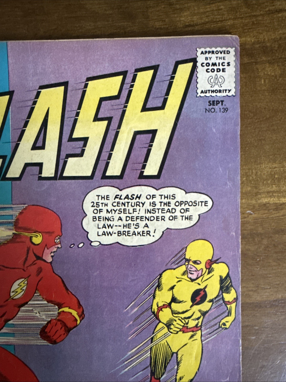 RARE Flash #139 DC Comics 1963 1st Appearance Of The Reverse Flash Key Issue