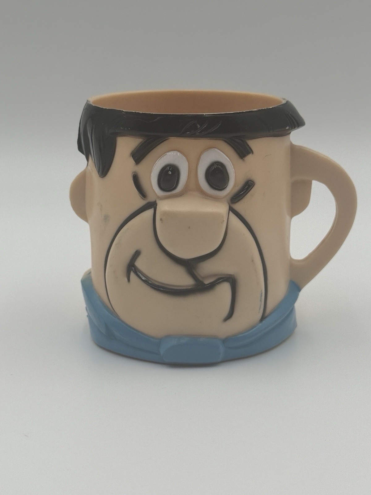 Vintage Flintstones “Fred” Multiple Brand Vitamins Advertising Mug Hanna-Barbera