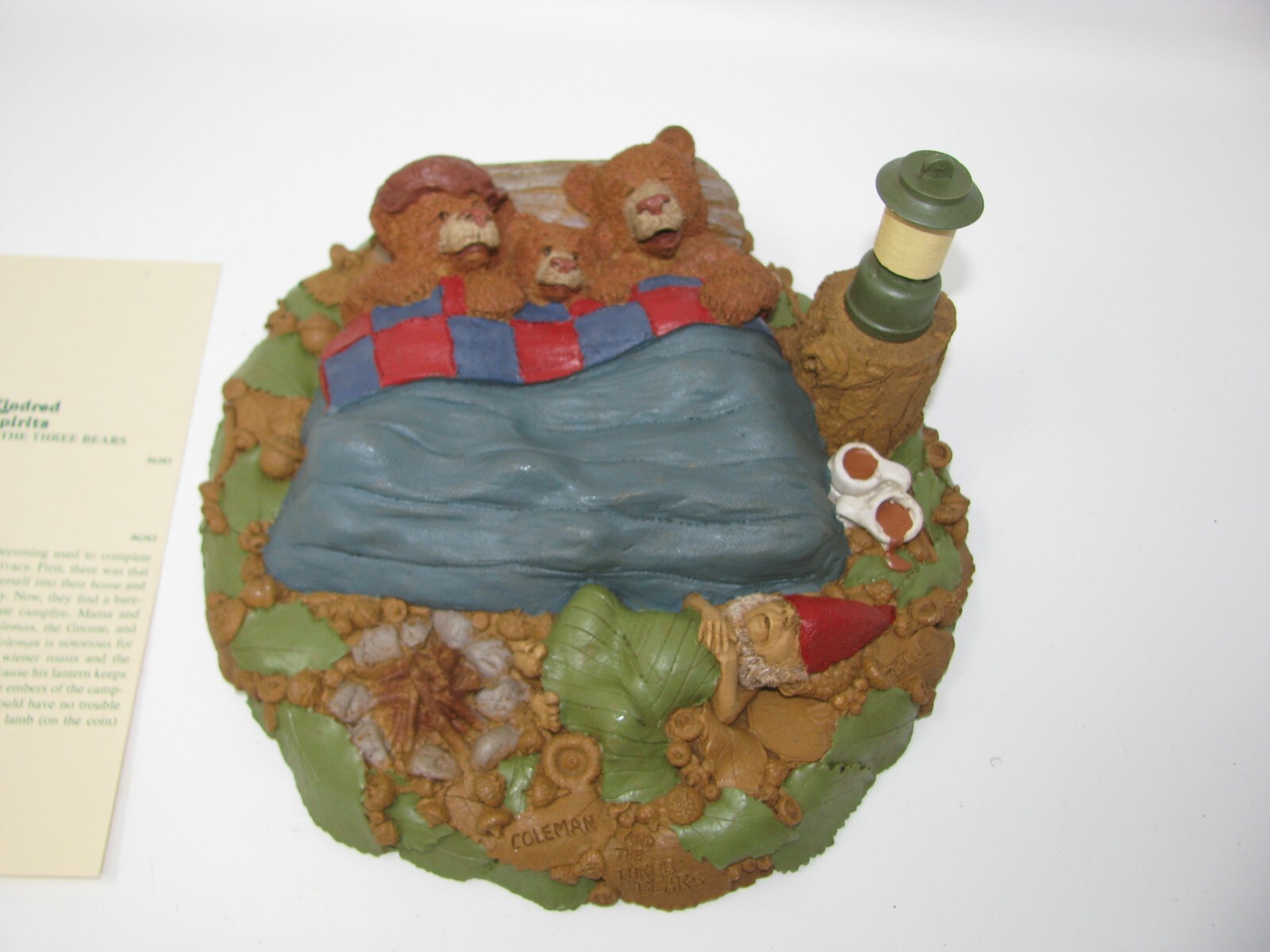 Tom Clark Tim Wolfe Coleman and The Three Bears Cairn Gnome #47 Cairn 6383 story