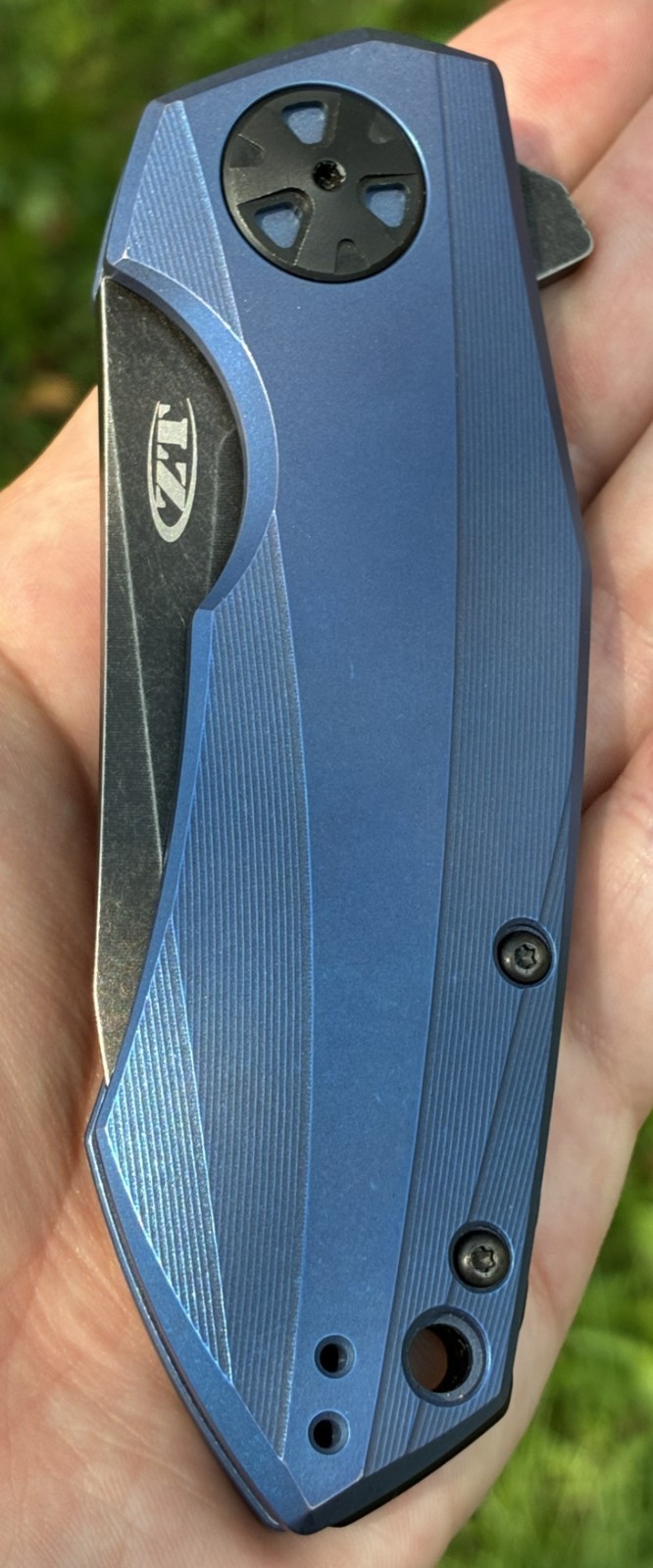 Zero Tolerance ZT0456TIBLU CPM-M4 Sinkevich Design Factory Special Discontinued