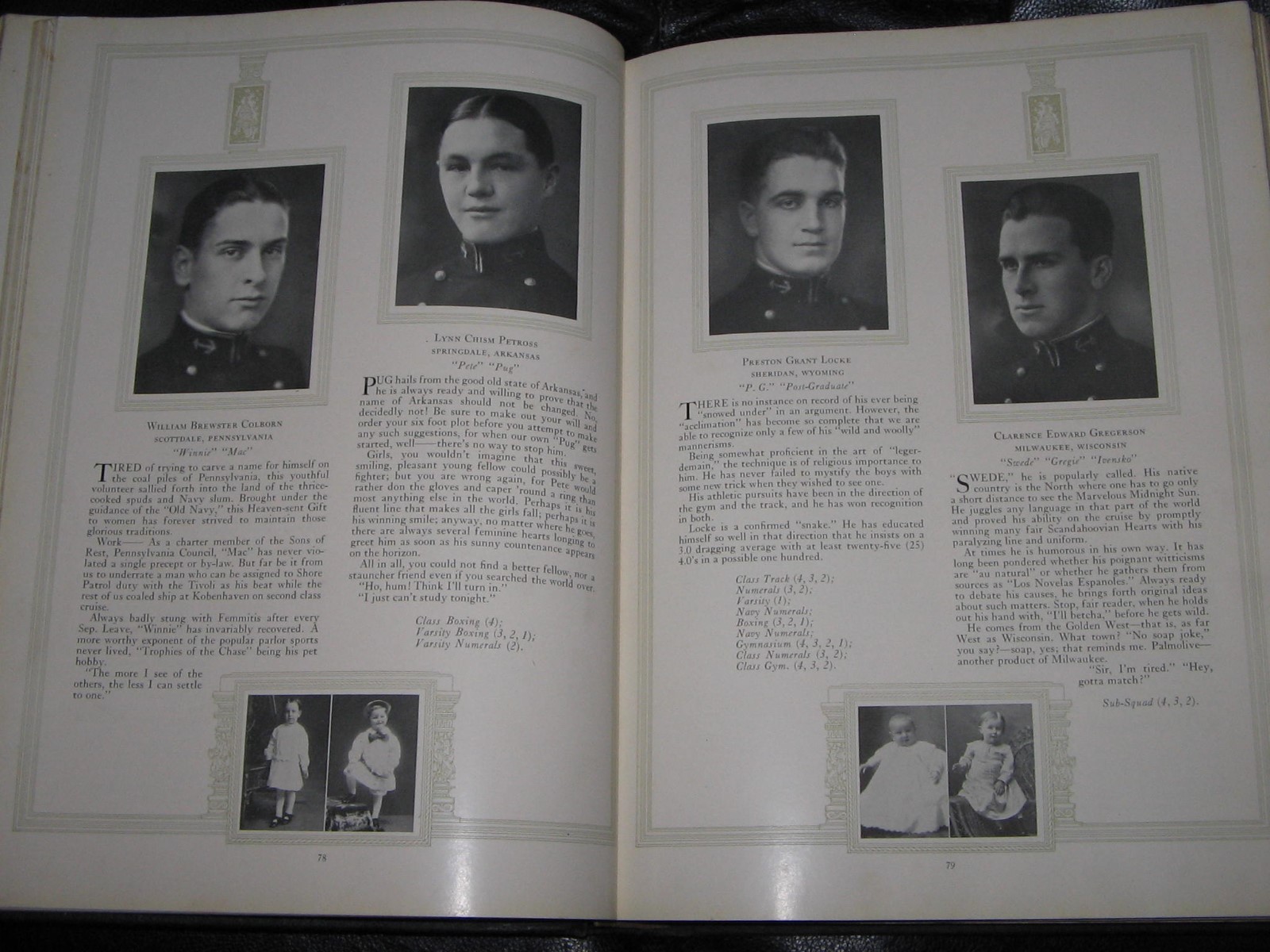 Lucky Bag US Naval Academy Yearbook, Years 1980-present, price for 1 book