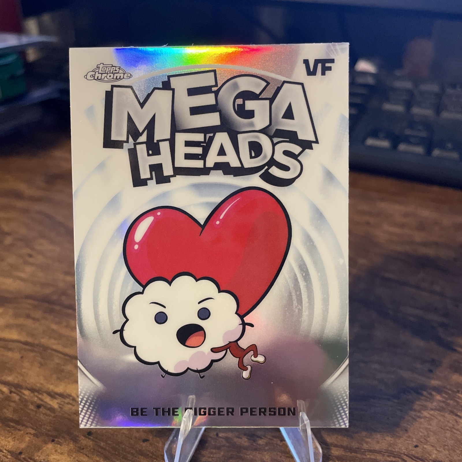 2026 Topps Chrome Veefriends Mega Heads Be The Bigger Person