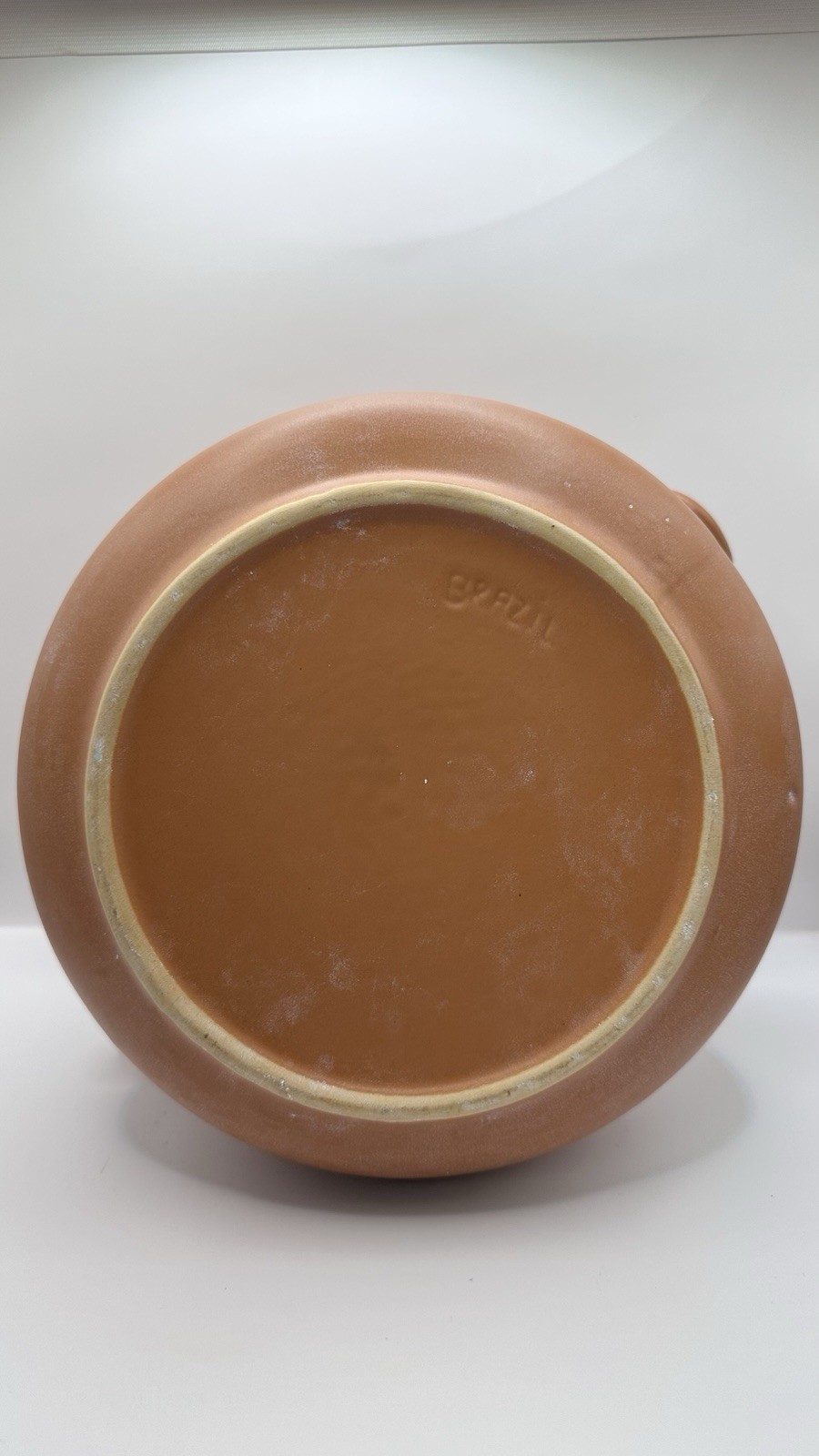 Vintage Earthenware Ceramic Pot Terracotta Made In Brazil