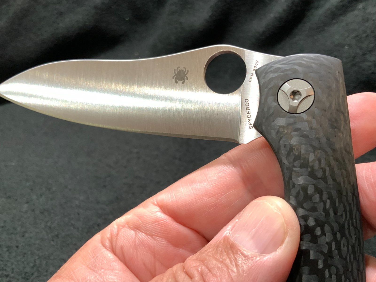 Spyderco Kapara (C241CFP) Alistair Phillips CPM-S30V Pocket Clip Chef’s Knife