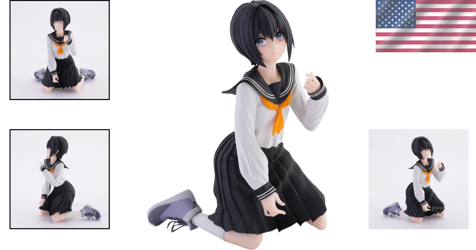 Nonoa – Uniform Version 4.7′ Anime Figure – Detail with No Assembly Required