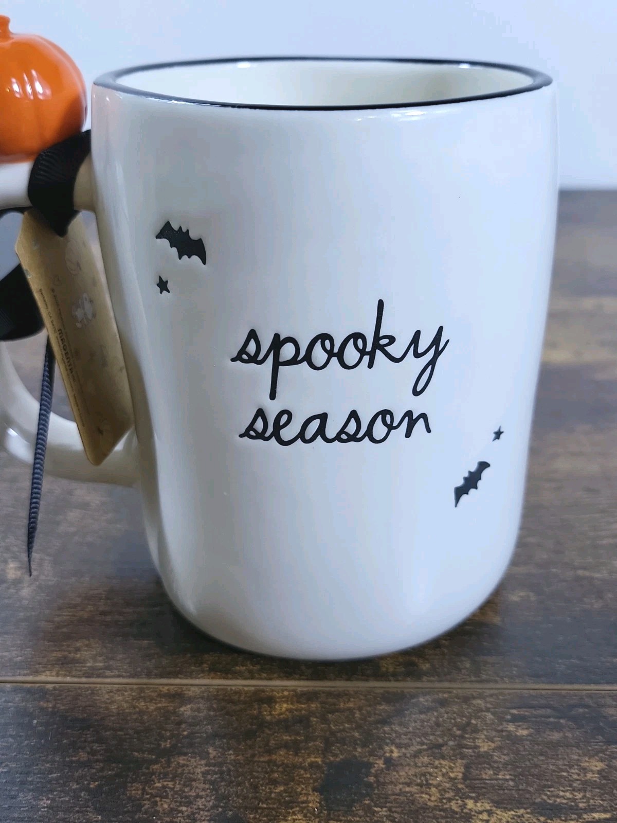 Peanuts New Rae Dunn 2026 Snoopy & Woodstock Halloween Theme Coffee Mug