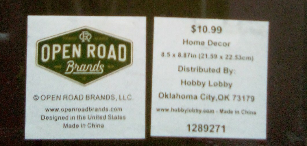 2 Open Road Brands Home Decor- Motivational Quotes Wall Hangings