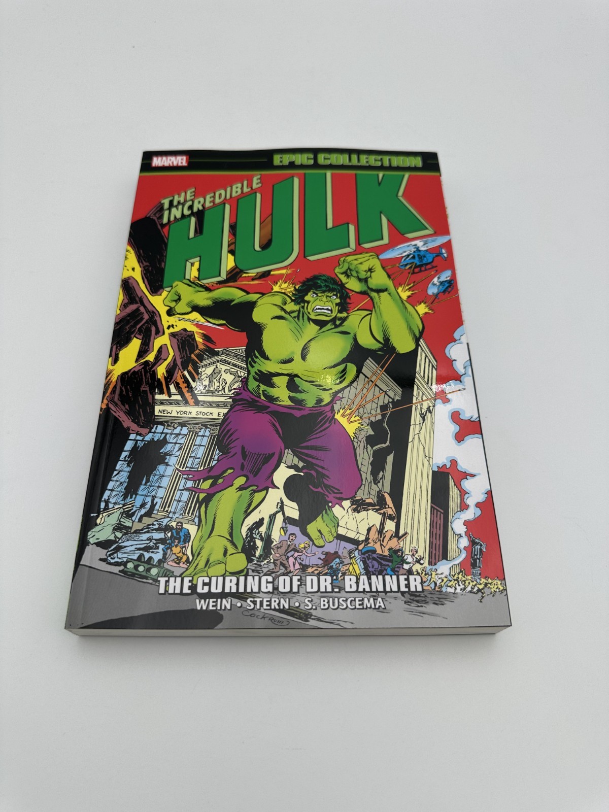 INCREDIBLE HULK EPIC COLLECTION: THE CURING OF DR. BANNER TPB