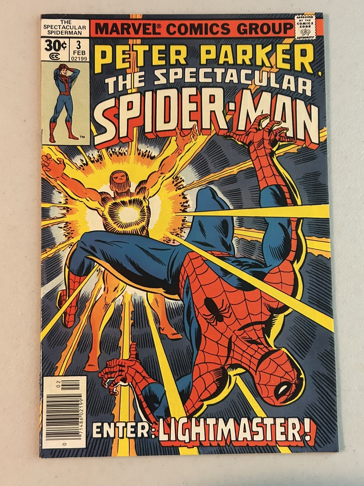 Spectacular Spider-Man #3 Vol. 1 1977 Marvel Comics 1st App Newsstand