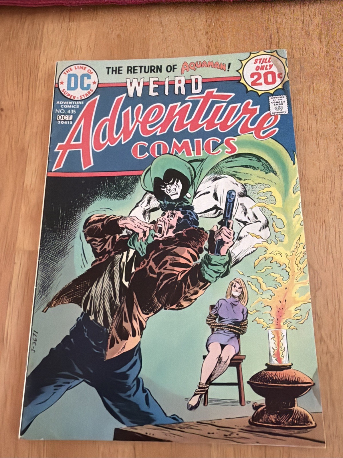 ADVENTURE COMICS Rare, 1974 DC, Spectre, Jim Aparo, 1st Mike Grell Double Cover