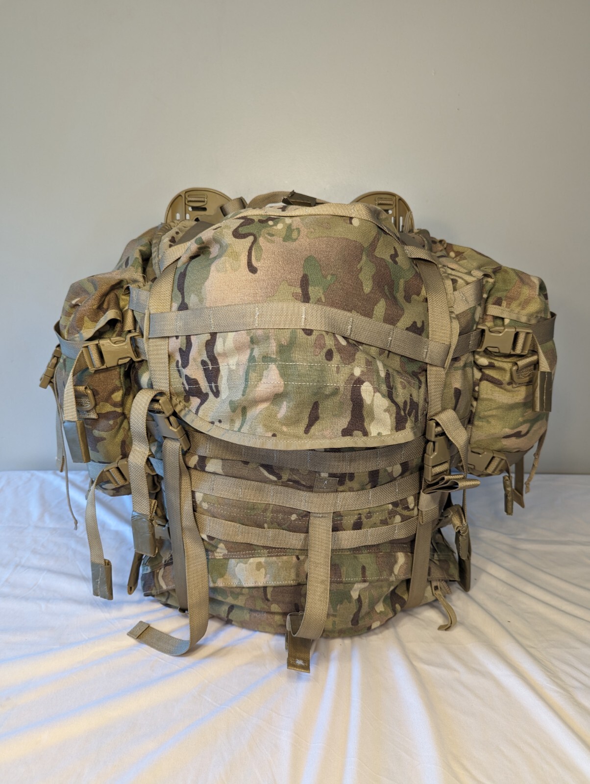 USGI ISSUED MOLLE II LARGE RUCKSACK MULTICAM OCP COMPLETE ASSEMBLY